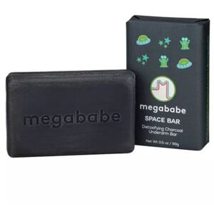 Megababe Space Bar Detoxifying Charcoal Underarm Bar 3.5oz